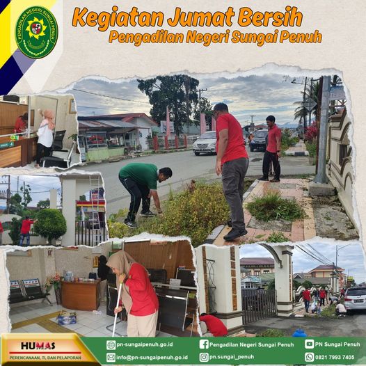 Kegiatan Jum'at Bersih